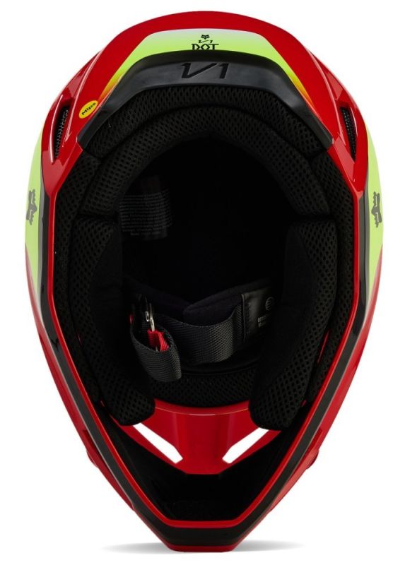 Шолом Fox Yth V1 Ballast Helmet Flo Red