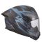 Мотошолом LS2 FF820 Rapid 3 Xtrem Black Blue Petrol