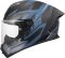 Мотошолом LS2 FF820 Rapid 3 Xtrem Black Blue Petrol