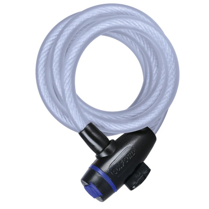 Трос протиугінний Oxford Cable Lock 12mm x 1800mm Clear