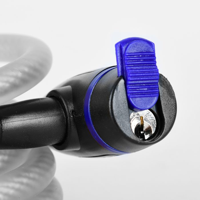 Трос протиугінний Oxford Cable Lock 12mm x 1800mm Clear