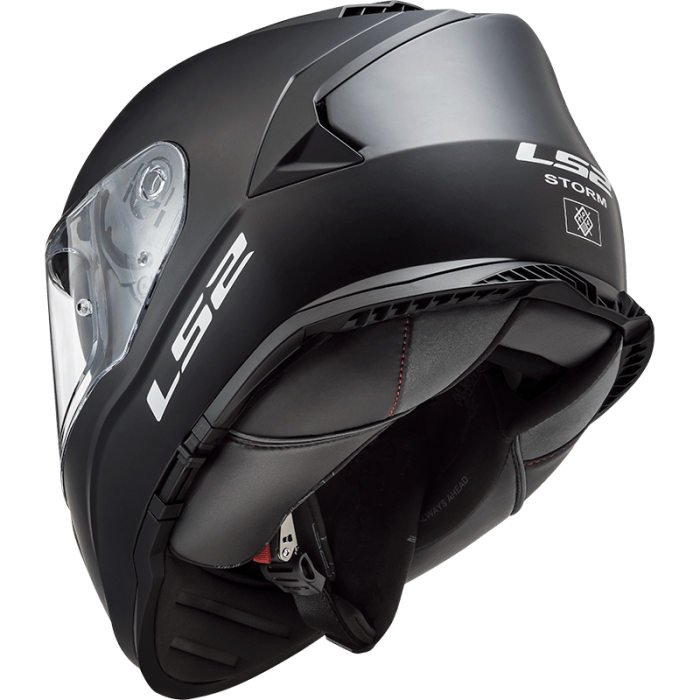 Мотошолом LS2 FF800 Storm Solid Matt Black