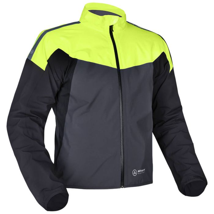 Куртка дощовик Oxford Rainseal Pro MS Jkt Gry/Blk/Fluo