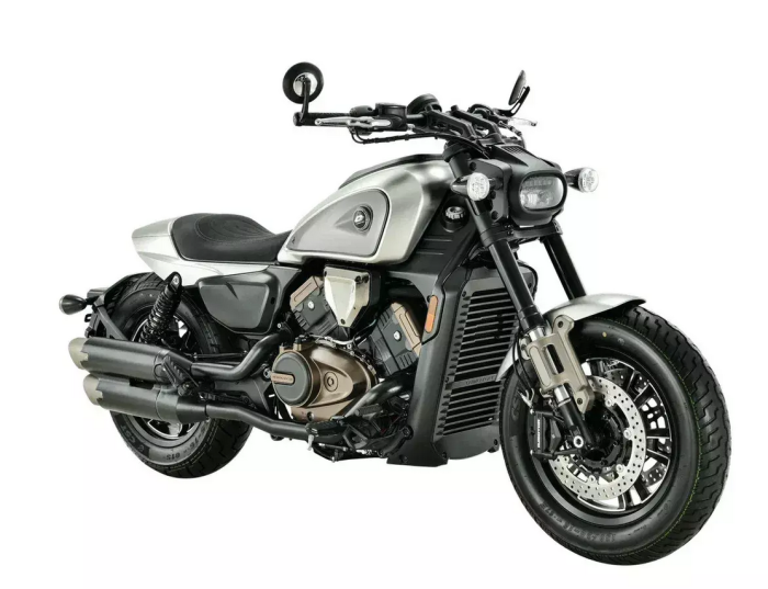 Мотоцикл QJMOTOR SRV 600V SILVER/GREY