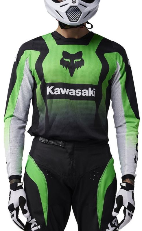 Джерсі Fox 180 Jersey - Kawasaki Flo Green