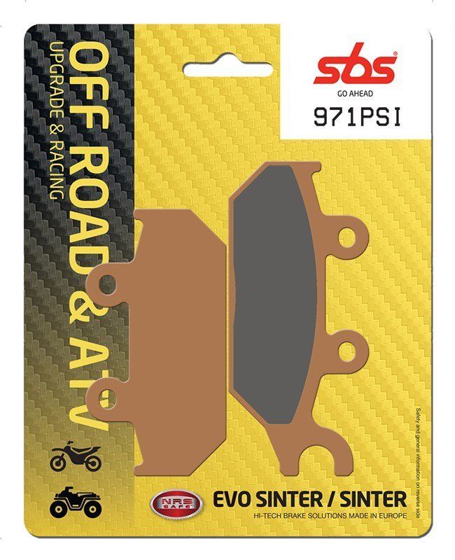 Гальмівні Колодки SBS Upgrade Brake Pads,  Evo Sinter/sinter