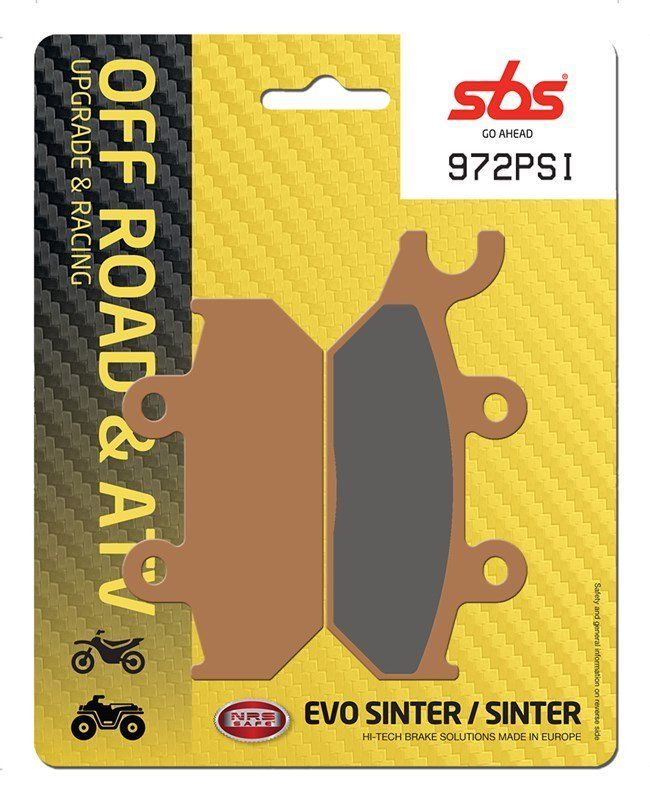 Гальмівні Колодки SBS Upgrade Brake Pads,  Evo Sinter/sinter