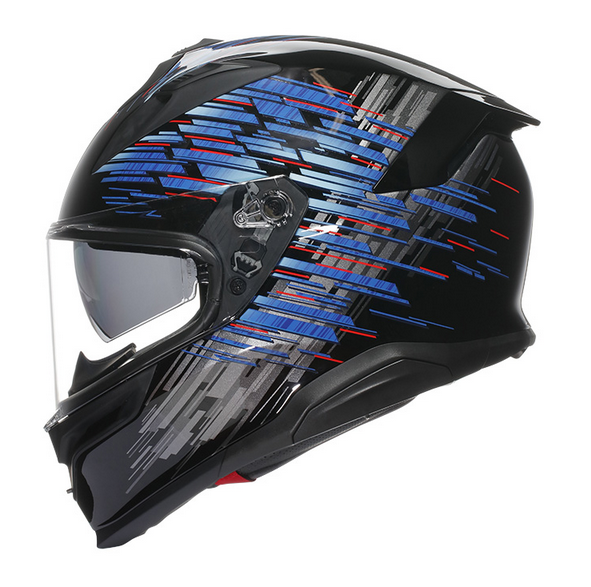 Шолом AGV K7 (E2206) GENISYS black/blue/grey