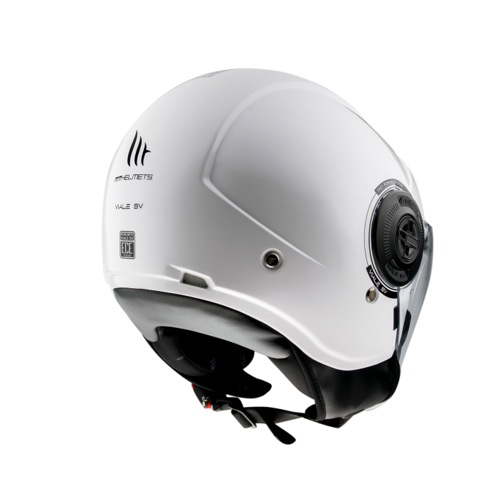 Шолом MT VIALE pearl white