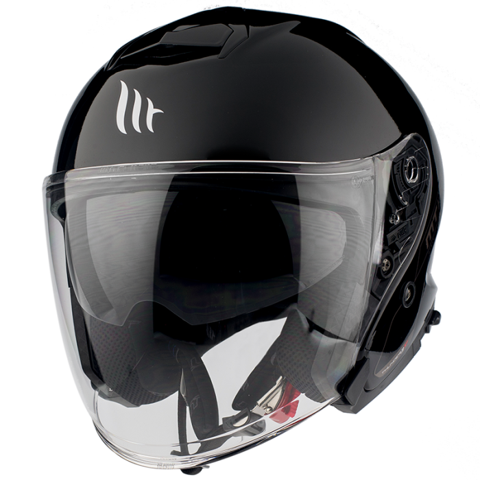 Мотошолом MT Thunder 3 Jet Solid Gloss Black