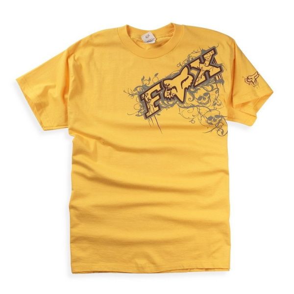 Футболка Fox Graveyard Tee Yellow