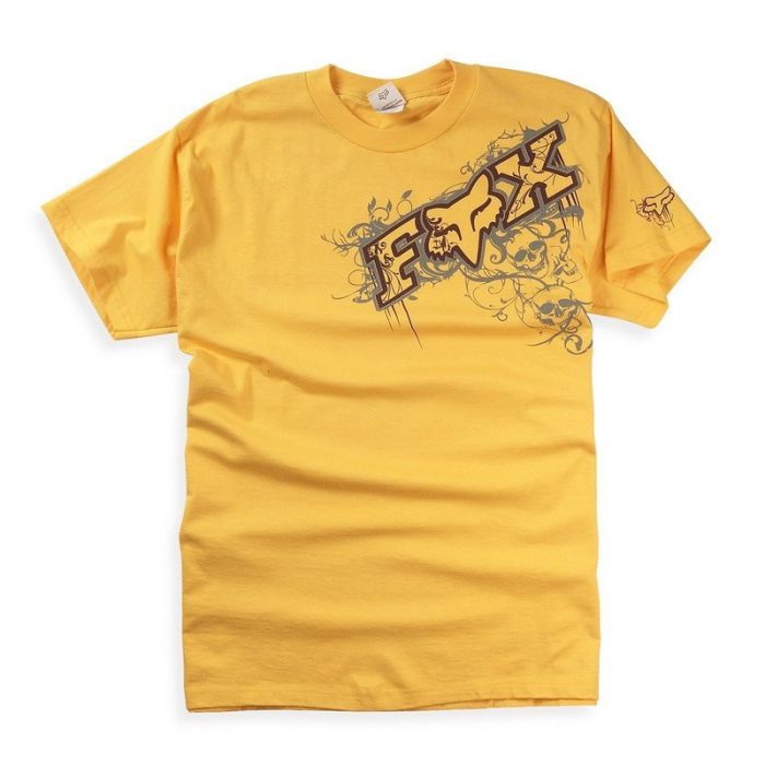 Футболка Fox Graveyard Tee Yellow