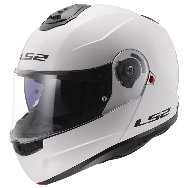 Мотошолом LS2 FF908 Strobe 2 Gloss White