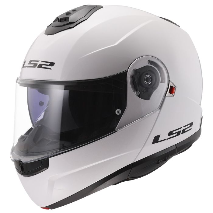 Мотошолом LS2 FF908 Strobe 2 Gloss White
