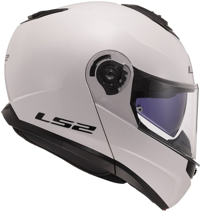 Мотошолом LS2 FF908 Strobe 2 Gloss White