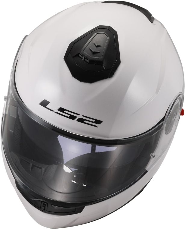 Мотошолом LS2 FF908 Strobe 2 Gloss White