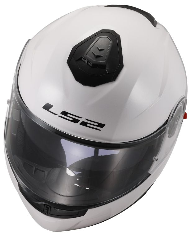 Мотошолом LS2 FF908 Strobe 2 Gloss White