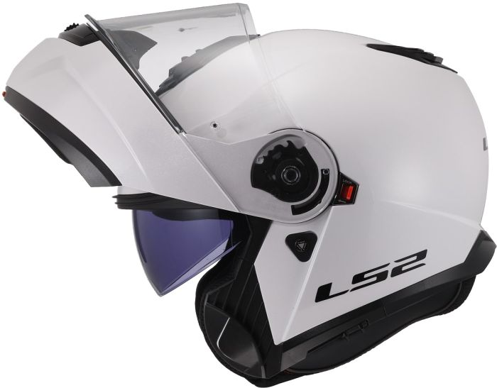 Мотошолом LS2 FF908 Strobe 2 Gloss White