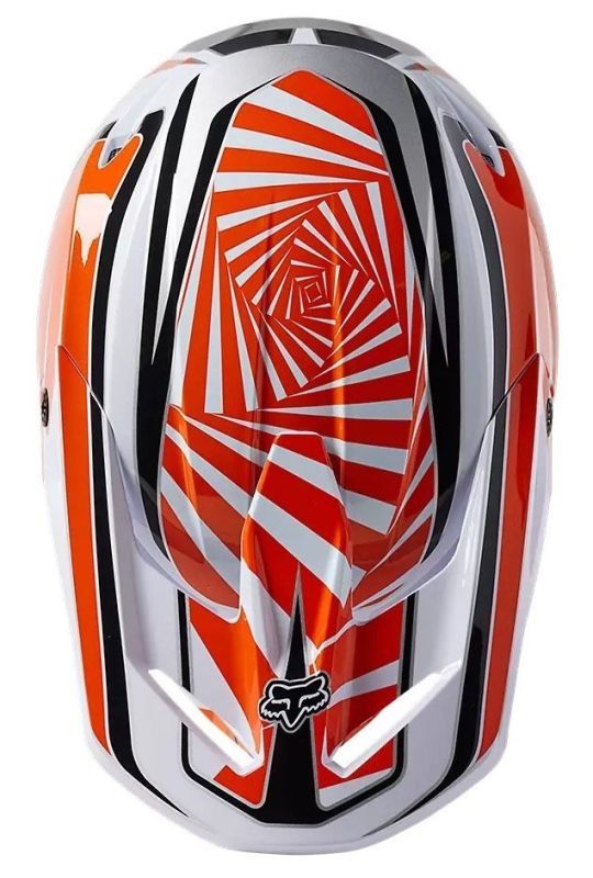 Мотошолом  Fox V1 Goat Helmet Orange