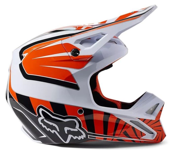 Мотошолом  Fox V1 Goat Helmet Orange