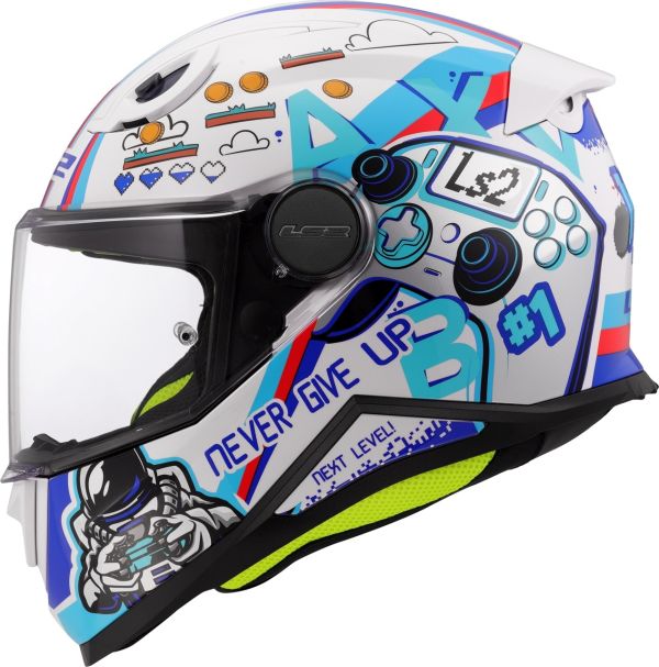 Шолом LS2 FF812 Kid Next Level White