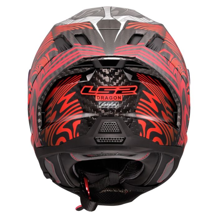 Мотошолом LS2 FF807 Dragon Enthum Matt Red