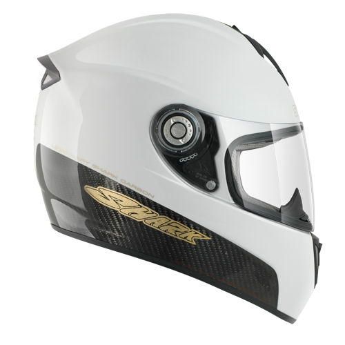 Мотошолом Shark RSI Carbon Pinlock White