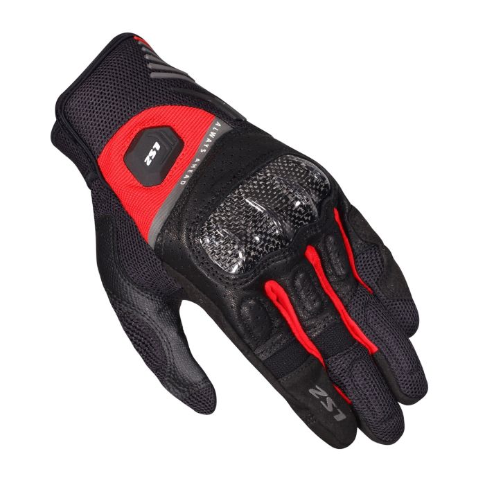 Моторукавички LS2 Atom Man Gloves Black Red