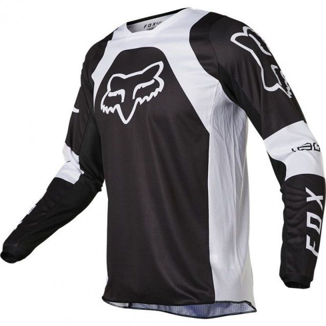Джерсі Fox 180 Lux Jersey Black / White