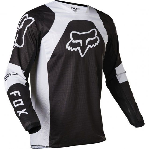 Джерсі Fox 180 Lux Jersey Black / White