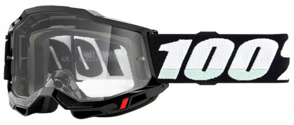 Окуляри 100% ACCURI 2 Goggle Black - Clear Lens