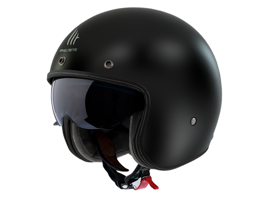 Мотошолом MT Le Mans 2 SV S SCRATCHED CHROME A2 MATT