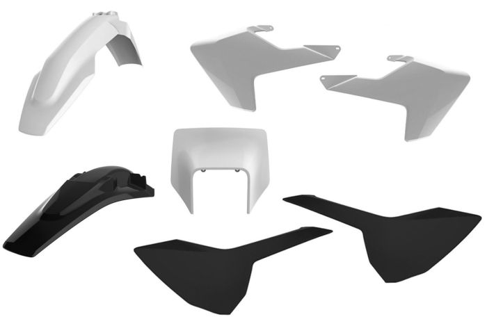 Пластик Polisport Enduro Kit - Husqvarna (17-) White/black