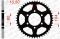 Зірка Afam Steel Sprocket 520 Black