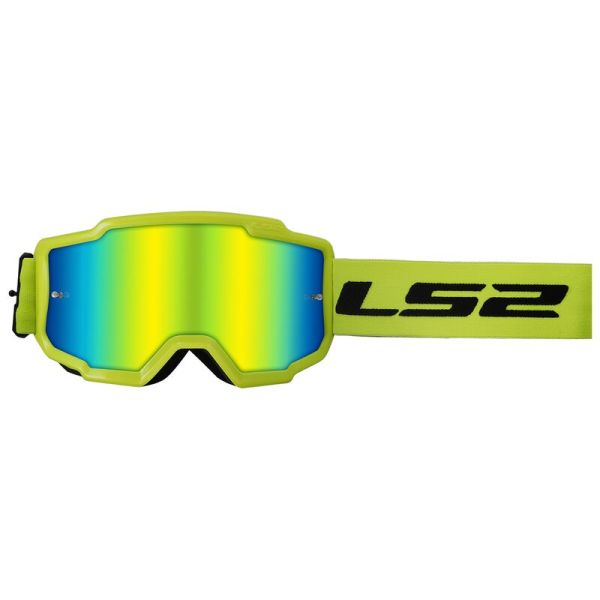 Окуляри LS2 Charger Goggle Hi-Vis Yellow with Iridium Visor