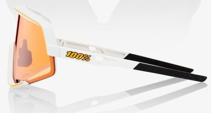 Окуляри Ride 100% Glendale - Soft Tact Off White - Persimmon Colored Lens