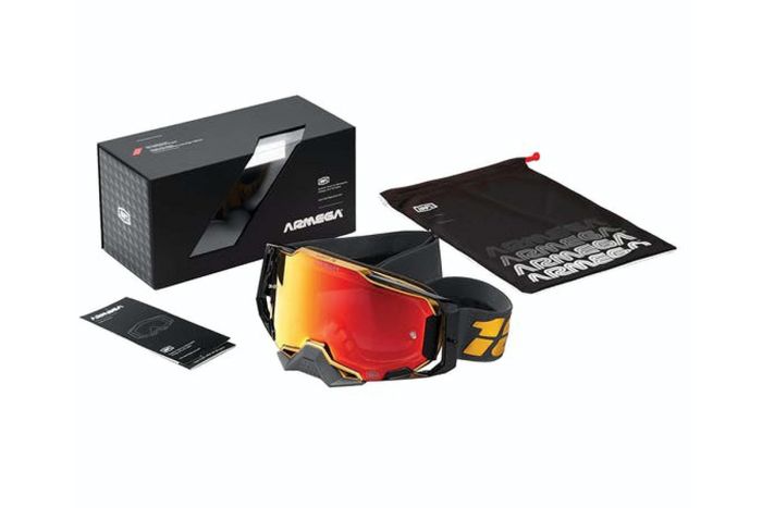 Окуляри 100% ARMEGA Goggle HiPER Falcon 5 - Red Mirror Lens
