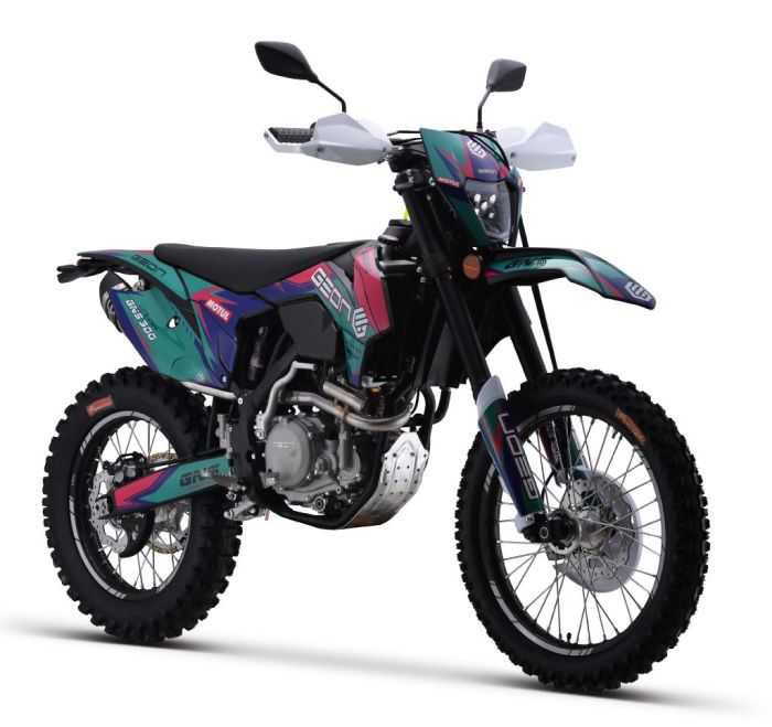 Мотоцикл GEON Dakar GNS 300 NB Enduro (21/18 Off-Road) Black/Purple