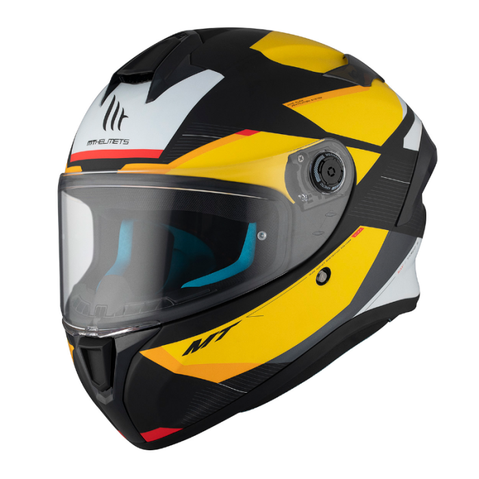 Мотошолом MT Targo S KAY B3 Matt Yellow ECE2206