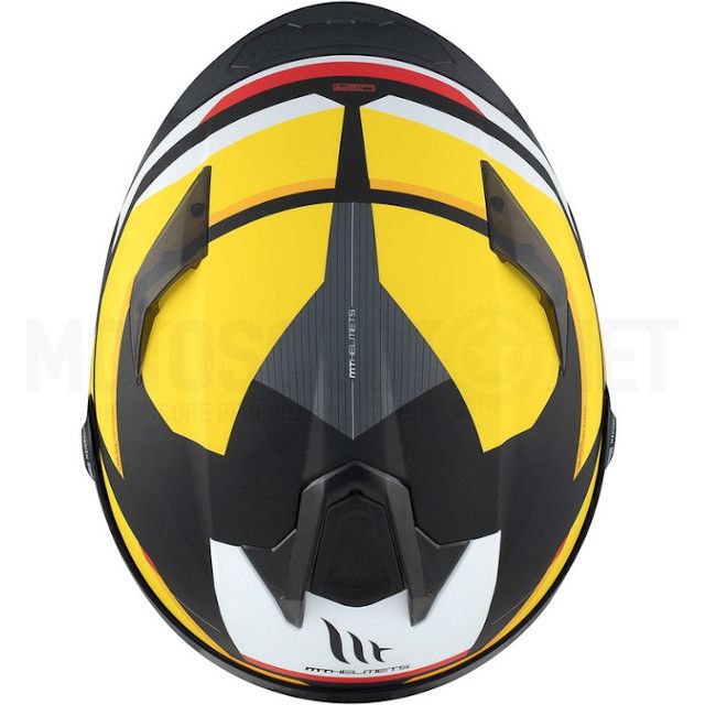 Мотошолом MT Targo S KAY B3 Matt Yellow ECE2206