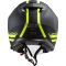 Мотошолом LS2 OF521 Infinity Hyper Matt Titanium Hi-Vis Yellow
