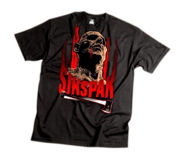 Футболка Sikspak Blood Head Tee Black
