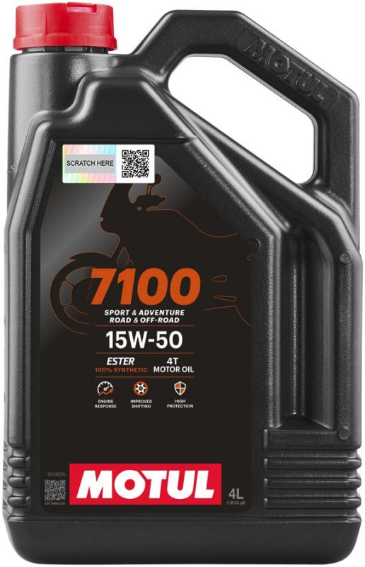 Моторна олива Motul 7100 4T SAE 15W50 (4л)