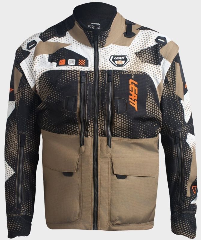 Куртка Leatt Moto 5.5 Enduro Jacket Khaki Brown