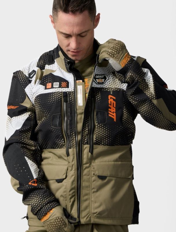Куртка Leatt Moto 5.5 Enduro Jacket Khaki Brown