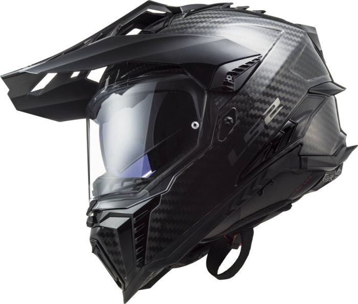 Мотошолом LS2 MX701 C Explorer Gloss Carbon