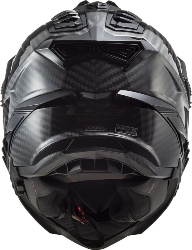 Мотошолом LS2 MX701 C Explorer Gloss Carbon