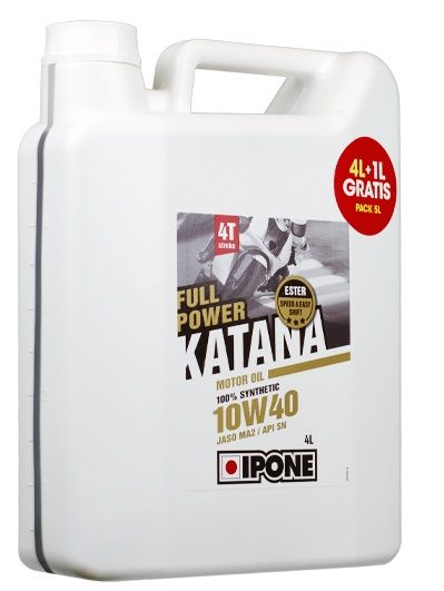 Моторна олива IPONE Full Power Katana 10W40 (4+1л)