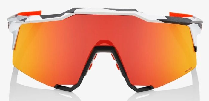 Окуляри Ride 100% Speedcraft - Soft Tact Grey Camo - Hiper Red Multilayer Mirror Lens