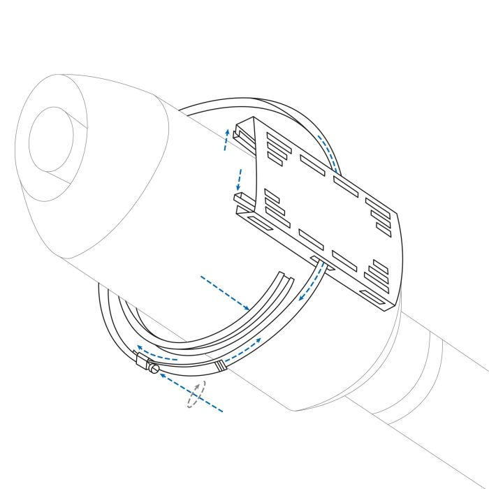 Тепловий екран вихлопу Oxford Can Guard Exhaust Heat Shield